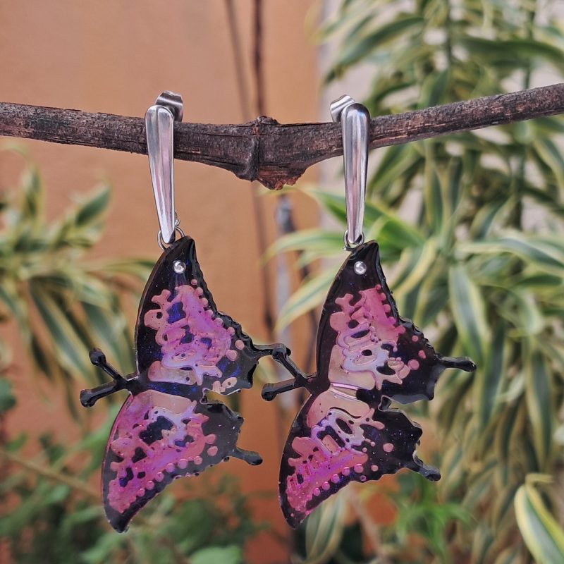 Brincos Presença Vibrante | Jardim Eterno